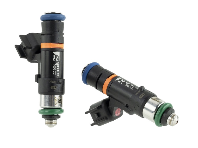 Scion FR S Fuel Injector Set - Grams Performance - 1000cc; 11mm Top Adapter/DENSO Lower Cushion Bottom with DENSO Adapter; Plug And Play With Fuel Rail Spacer - `14-`27